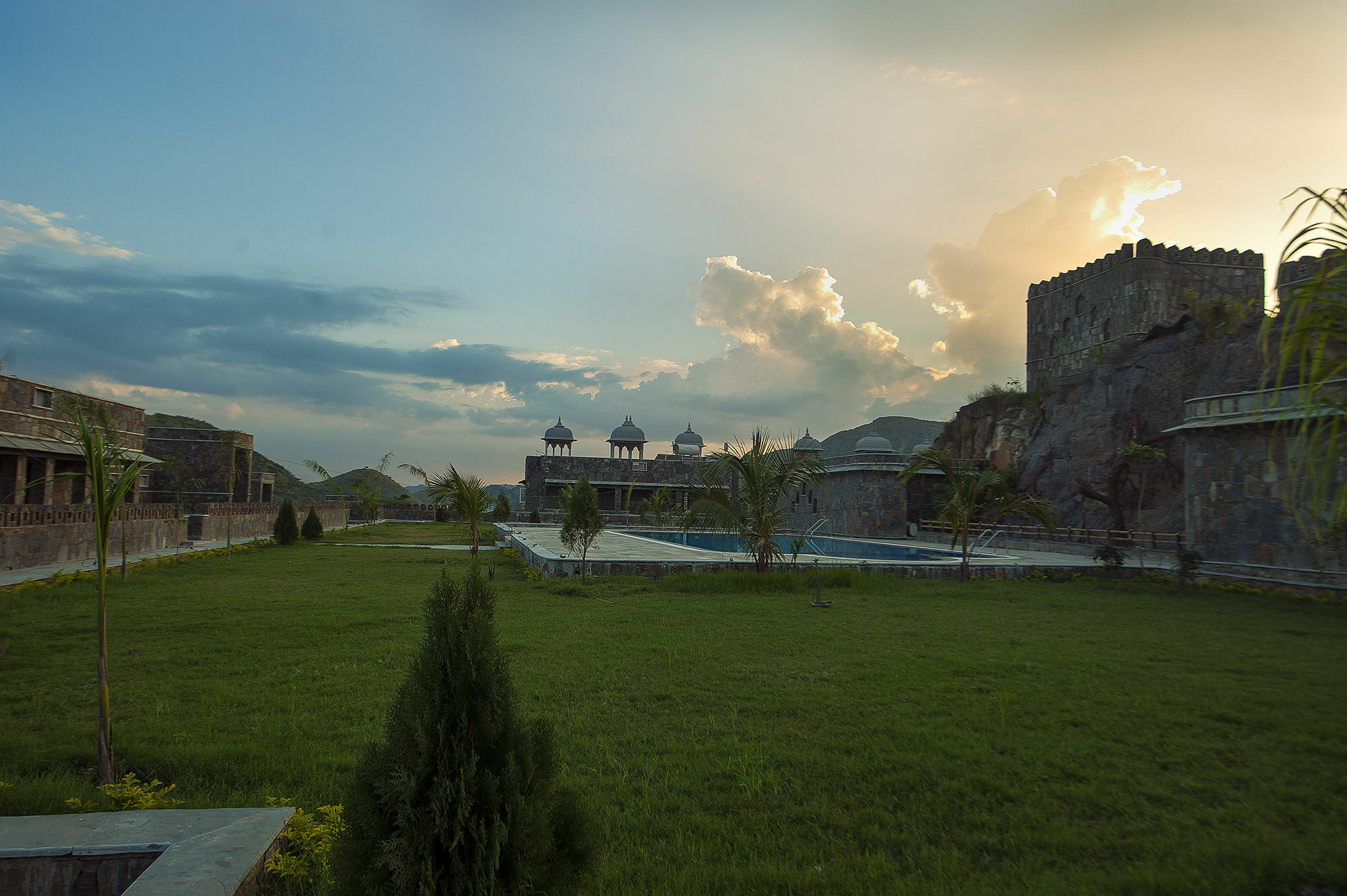 The Amargarh Hotel Udaipur Kültér fotó